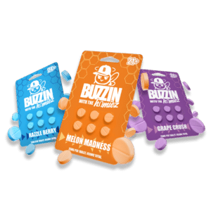 Buzzin With The Homiez 450mg Blister Packs