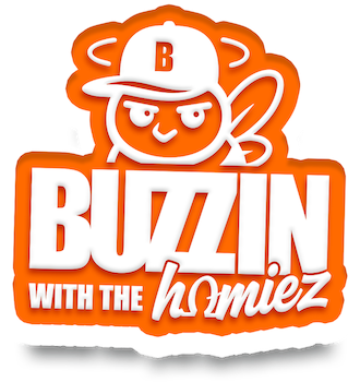Buzzin With The Homiez - Logo