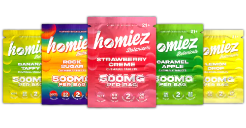 Homiez Botanicals 500mg - Wholesale