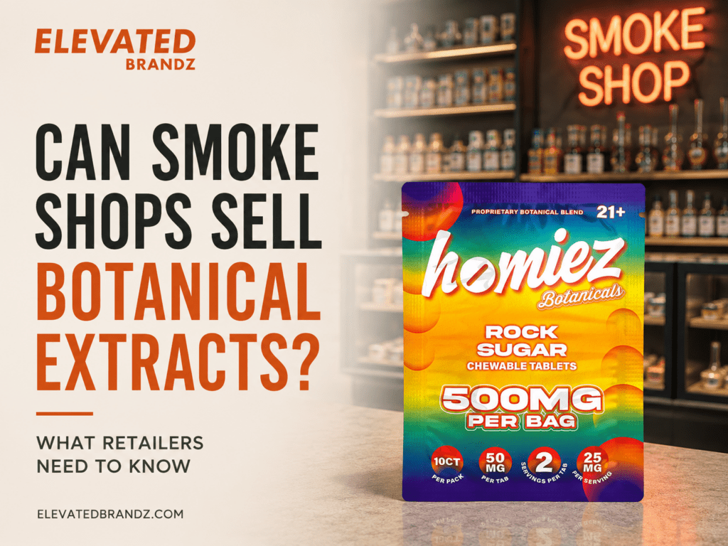 Can Smoke Shops Sell Botanical Extracts? Retailer Guide