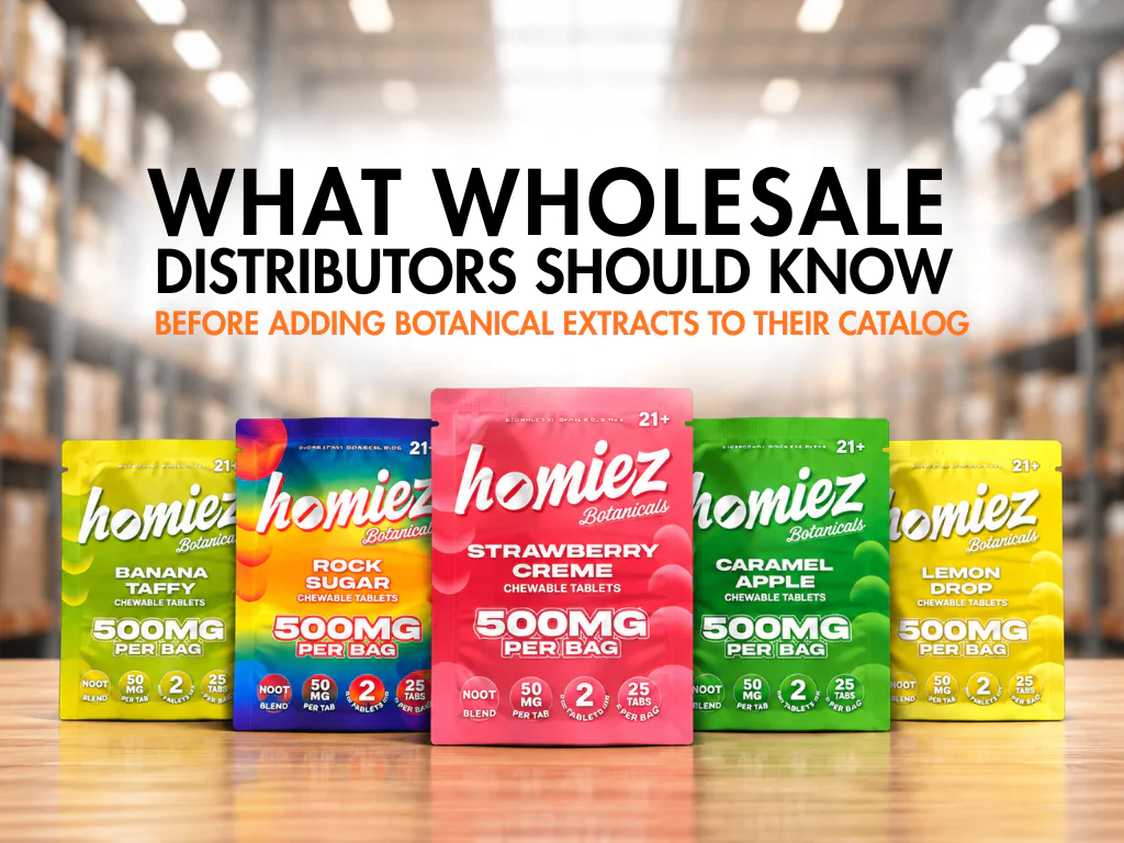 What Wholesale Distributors Should Know Before Adding Botanical Extracts to Their Catalog