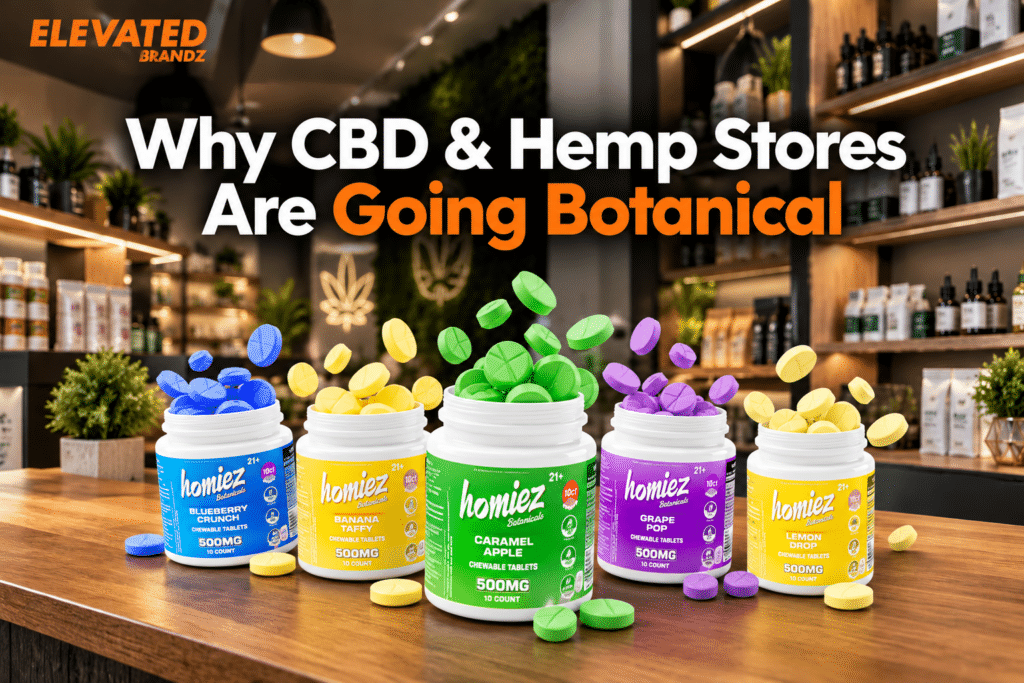 Why CBD & Hemp Stores Are Going Botanical - Blog Cover